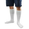 thumbnail image 2 of 18 Pairs Men's Athletic Tube Socks Over the Calf - 25" Length - Size 10-15, 2 of 6