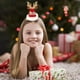 thumbnail image 3 of Adornos navideños, adornos navideños, regalos navideños, decoración navideña para el hogar, gorro navideño, horquilla, asta, copo de nieve, accesorios para el cabello, accesorios festivos, horquilla,, 3 of 5