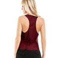 thumbnail image 6 of Made by Olivia Women's Dressy Casual Versatile Racerback Vest Tuxedo Suit Waistcoat, 6 of 6
