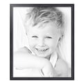 thumbnail image 2 of ArtToFrames 25" x 30" Galleria Noir Picture Frame, 25x30 inch Black MDF Poster Frame (WOM-4083), 5 Pack, 2 of 8