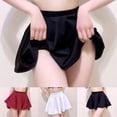 thumbnail image 6 of Womens High Waist Pleated Casual Skater Skirt Yoga Dance A-line Skirts, 6 of 9