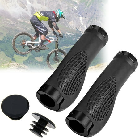 - EEEkit Bike Handlebar Grips, Non-Slip-Rubber Bicycle Handle Grip with Aluminum Lock, Bike Grip for Kinds of Straight Grips