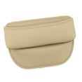thumbnail image 1 of LOVIVER Car Seat Organizer Auto Side Storage Box for Wallet Cards Beige, 1 of 8