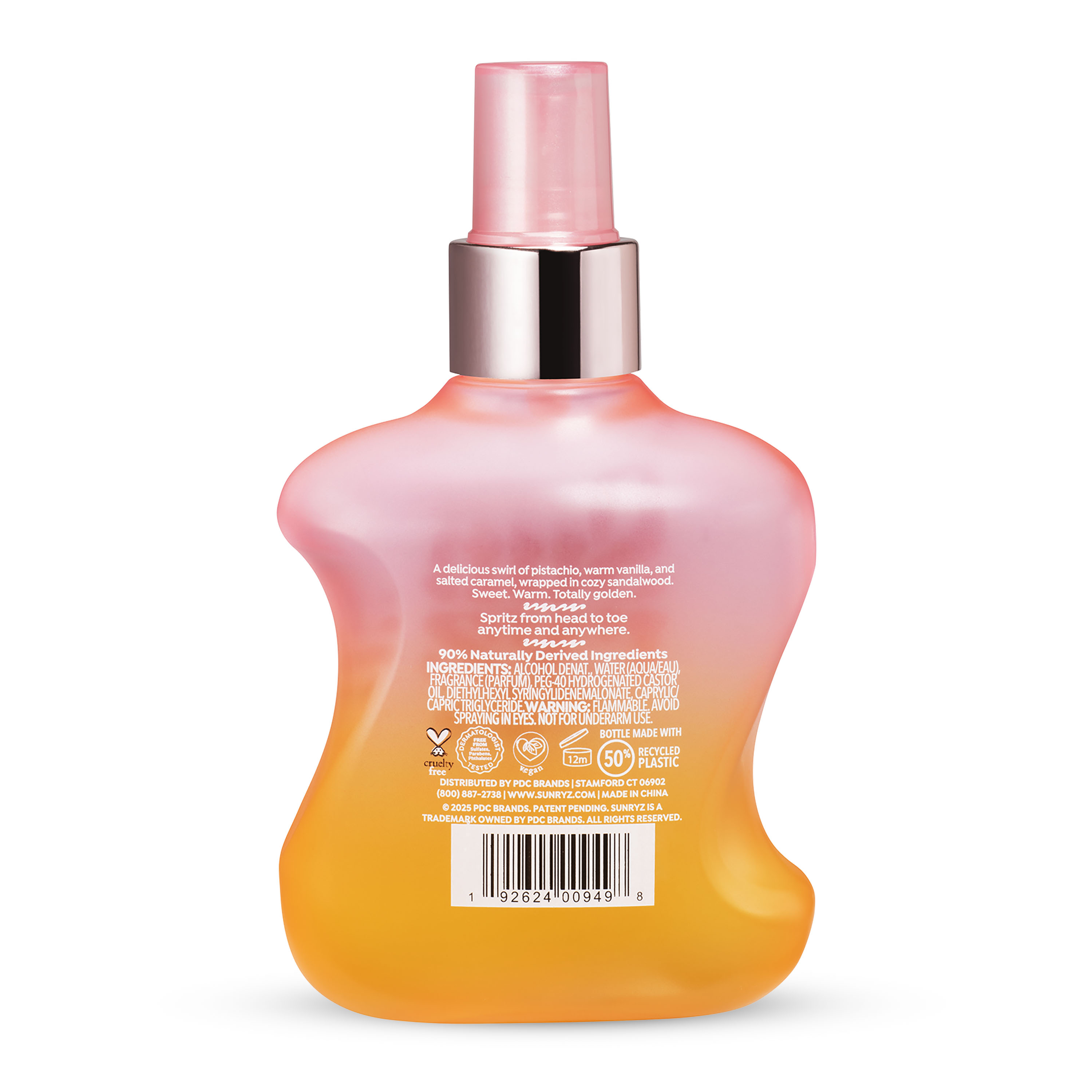 Sunryz Golden Sugar Long-Lasting Fragrance Body Mist, 6 fl oz photo 8