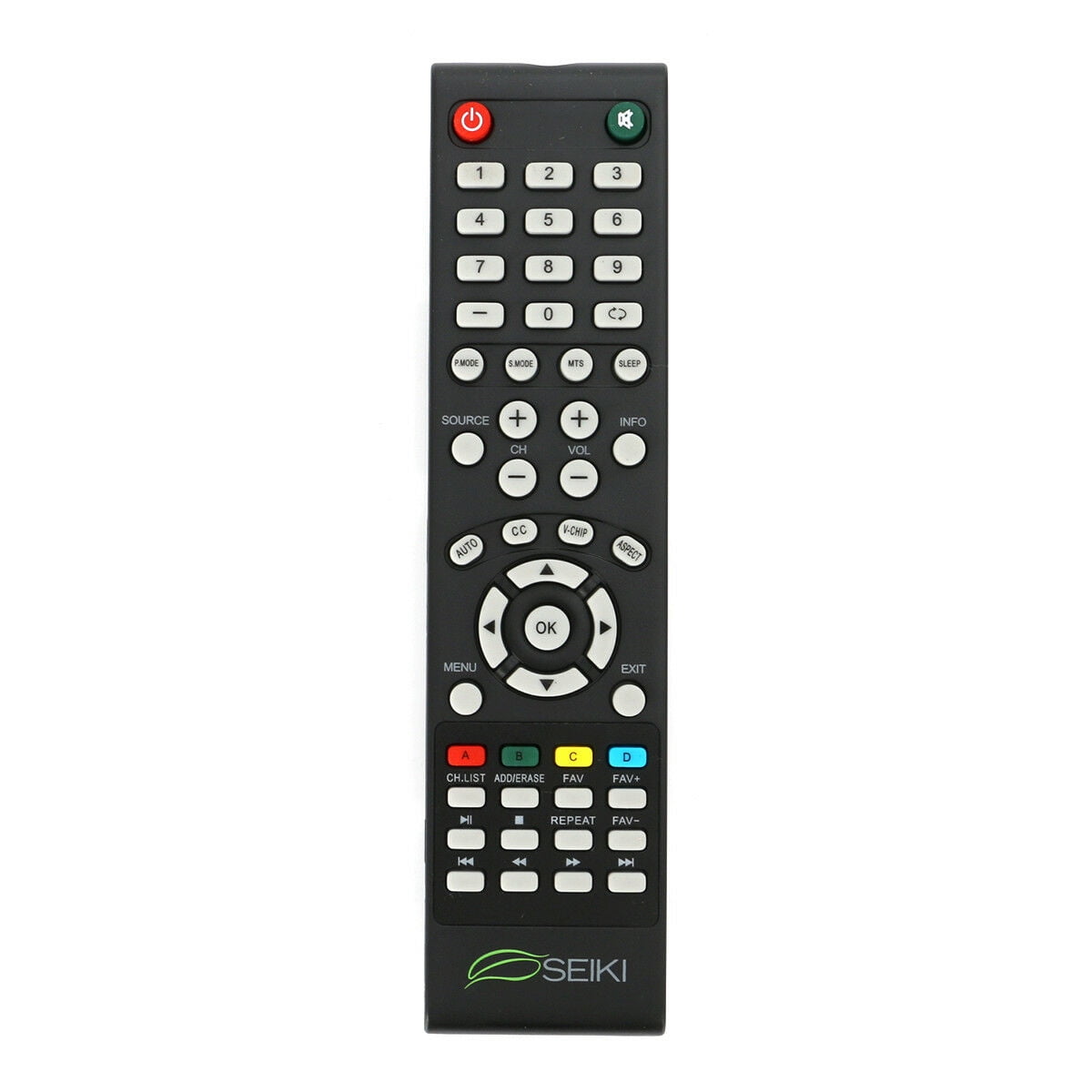 New Remote for Seiki TV SE401GS SE501TS LC40GJ15 LC32GL12F LC32G82
