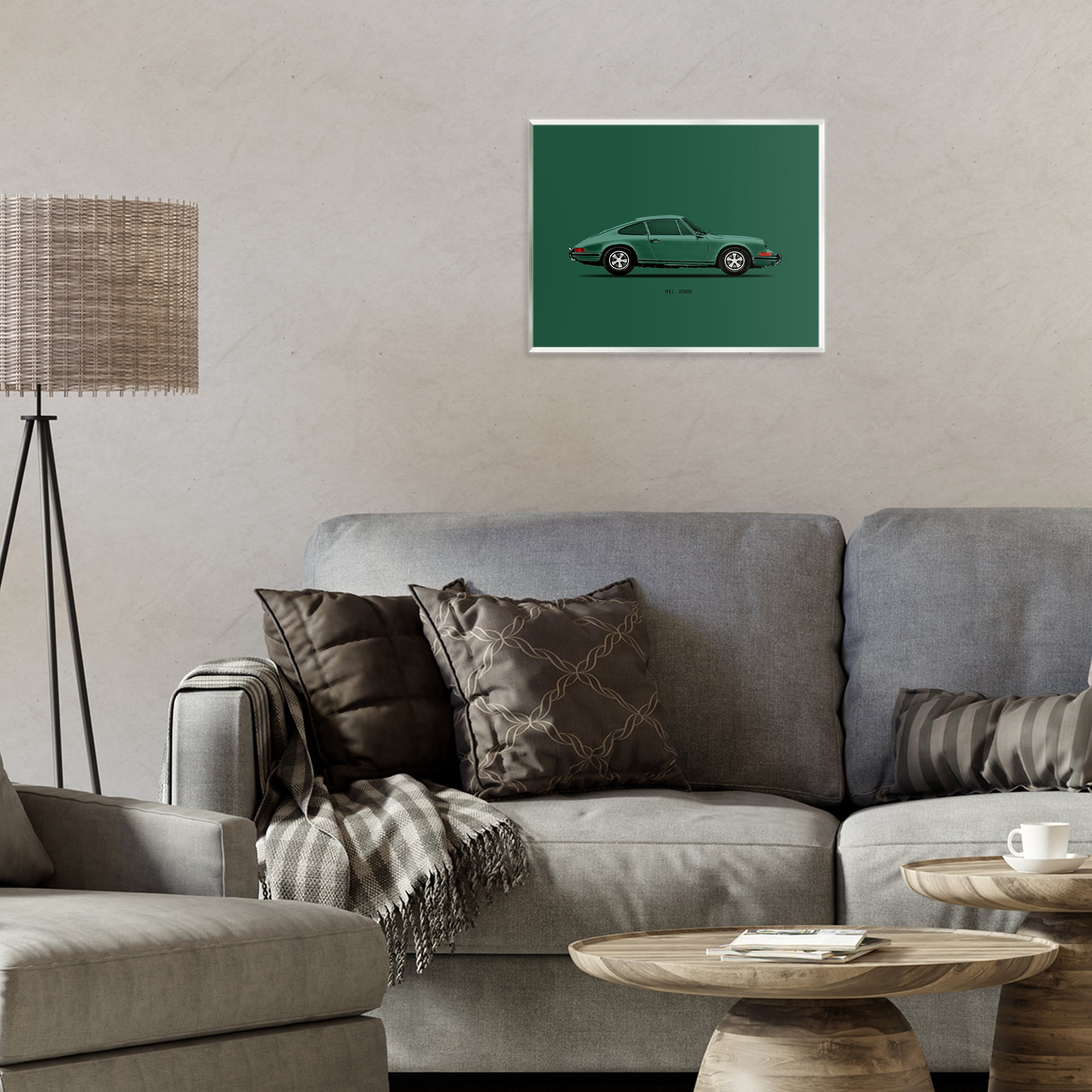 Stupell Industries Green Toned Classic Car Wall Plaque Art, design by Mark Rogan