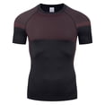 thumbnail image 4 of JAJAHO Mens Running Shirts Short Sleeve Workout Athletic Slim Fit Crewneck T Shirt Wicking Breathable Lightweight Sportswear Summer Tees Trendy Tops, 4 of 4