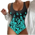 thumbnail image 1 of Bikini Tops para Mujeres Pantalones de Baño de Bikini Bottom, Traje de Baño de Cintura Alta para la Playa Y la Piscina, 1 of 3