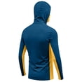thumbnail image 4 of Garbnen Ice Silk Hooded Sun Shirts for Men UPF 50+ Sun Protection Quick Dry Rash Guard for Men Long Sleeve with Face Mask Cooling Summer Athletic Men's Fishing Shirt with Thumb Holes, 4 of 5