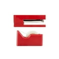 thumbnail image 2 of JAM Paper & Envelope Office & Desk Set, Red, 2/Pack, 1 Stapler & 1 Tape Dispenser, 2 of 4