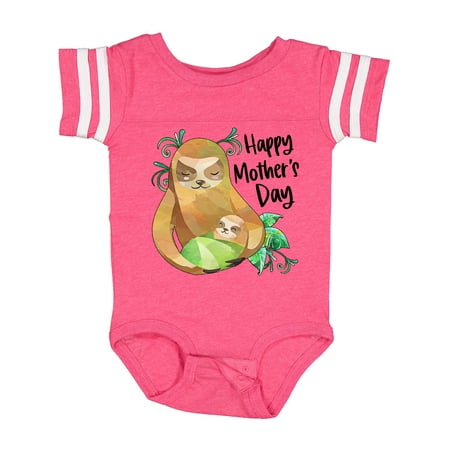 

Inktastic Happy Mother s Day Cute Sloth and Baby Gift Baby Boy or Baby Girl Bodysuit