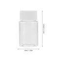 thumbnail image 2 of COOPHYA 10Pcs Refillable Clear PET Chemical Reagent Bottle For Sampling In Educational Settings, 2 of 6