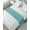 Teal Green, variant on Bed Runner Scarf King Size, Vintage Brown Stain Bed Runners & Scarves for Foot of Beds, Farmhouse Retro Dark Solid Color Linen Texture Decorative Bedding Runner Scarf for Hotel Home Bedroom