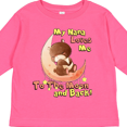 thumbnail image 4 of Inktastic My Nana Loves Me to the Moon and Back Boys or Girls Long Sleeve Toddler T-Shirt, 4 of 5