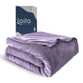 thumbnail image 1 of Cobija King, Frazada Ultra Suave, 100% Microfibra de Poliéster, Premium (Lila) Laila Comfort., 1 of 8