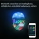 thumbnail image 3 of Máscara LED con aplicación programable Bluetooth, máscara facial con luz LED brillante para fiesta de disfraces de Halloween para niños adultos, 3 of 5