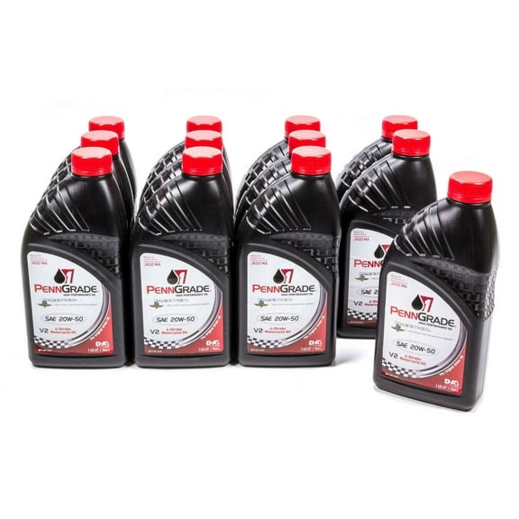 Brad Penn Oil Motorcycle 20W50 Motor Oil 1 qt Case Of 12 P/N 009-7157