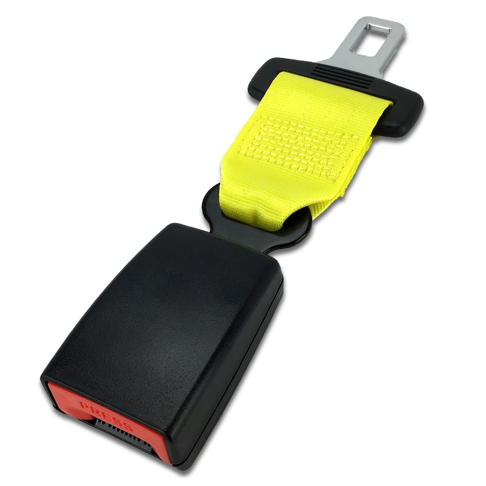 Black, 7/8 Tongue Width - Helps Buckle Up to Drive Safely 10 Seat Belt Extender E-Mark Safe Certified