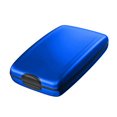 thumbnail image 1 of Smart Wallet Blocking Credit Card Holder Case Aluminum Waterproof Deposit Withdrawal Notecase  Blue, 1 of 9