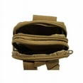 thumbnail image 2 of Tacticshop Belt Utility Tool Pouch for Hiking and Travel Desert Brown Color, 2 of 5