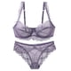 thumbnail image 3 of Conjuntos de sujetador Sexy para mujer, ropa interior ultrafina transparente de copa ABCDE, traje femenino de talla grande, lencería 2021, 3 of 5