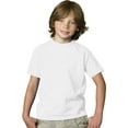 thumbnail image 1 of Hanes Boy`s 5.2 oz COMFORTSOFT HEAVYWEIGHT T-Shirt, S, White, 1 of 2