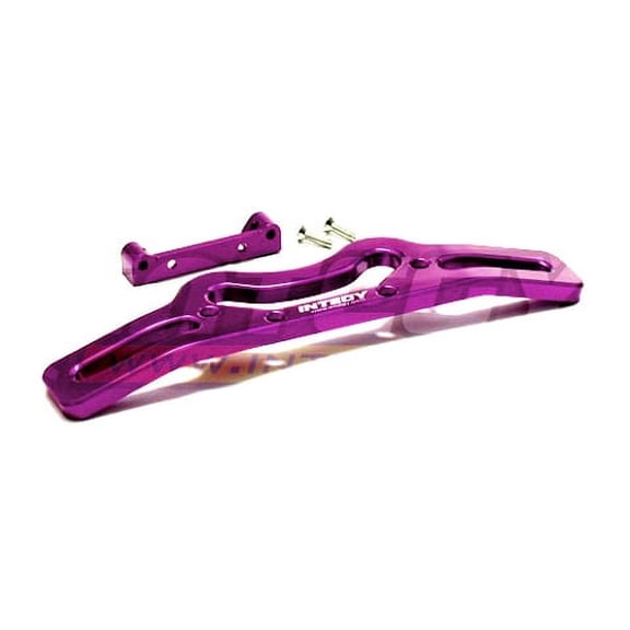 Integy RC Toy Model Hop-ups T7092PURPLE HD Rear Bumper for Savage-X
