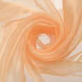 thumbnail image 1 of Tela de tul de organza Uxcell, cristalina y sedosa para manualidades DIY, color durazno, 1 of 7