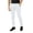 White, variant on Kureaily Male Casual Business Solid Slim Pants Zipper Fly Pocket Cropped Pencil Pant Trousers