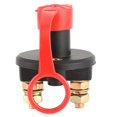 thumbnail image 2 of 12V /24V Auto Cut Off Battery Main Kill Switch Isolator Disconnector for Controlling Car Power Red Key, 2 of 5