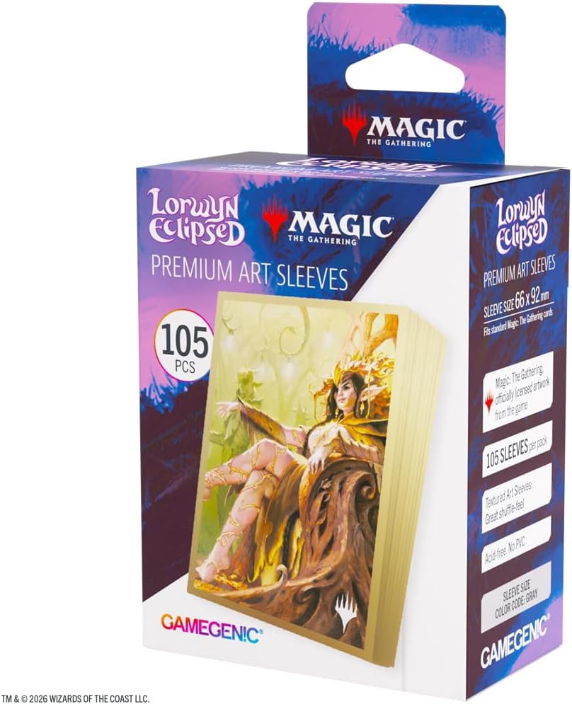 magic the gathering card sleeves amazon 200 Pack Compatible with MTG Card Sleeves,Trading Card Sleeve | Sturdy Card Sleeves Matte Back Finish, Perfect Shuffling Gamegenic Magic: The Gathering Lorwyn
