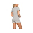 thumbnail image 5 of Zupora Women's Shorts Pajama Set Short Sleeve Sleepwear Nightwear, 5 of 5
