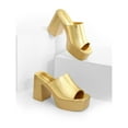 thumbnail image 3 of Women’s Chunky Platform Block Heel Mules, 3 of 7