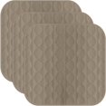 thumbnail image 1 of Canadian Linen Incontinence Chair Pads 20"x20, 3 Pack, Washable Waterproof Soft Absorbent 100% Cotton Reusable Underpad Protector Car Seat Cover, Tan, 1 of 9