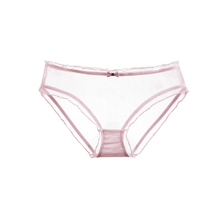 Fulorrnie Underwear for Women Breathable Bikini Comfort Cute Panties Cheeky High Cut Elastic Waist Hiphuggers Panty Red One Size