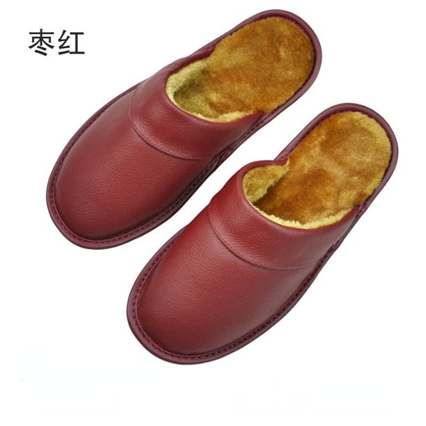 Zapatillas de casa de cuero de vaca para hombre, zapatos planos hechos a mano, cómodos y suaves, color negro y marrón, para interiores, para primavera