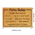 thumbnail image 2 of Interesting Front Door Welcome Carpet Outdoor Farmhouse Front Door Decorative Carpet Interesting English Sentence Carpet Water Absorbent And Wear Front Door MAT, 2 of 6