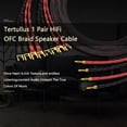 thumbnail image 2 of Cable de altavoz Tertullus Biwire, 8 conectores tipo pala y 4 conectores tipo banana, 2 of 7