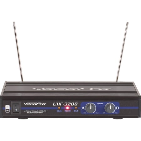 UPC: 0692868932335 | VocoPro UHF3200 Wireless Handheld Microphone System