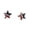 C, variant on KDSJSXW Gold Studs Classical Earrings Flag Earrings Star Earrings Wood Studs Usa Flag American Flag Fourth of July Patriotic Red White Blue Earrings Studs Pearl Earring (C,One Size)