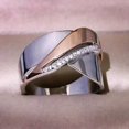 thumbnail image 4 of Multicolor Ring With Pave Cubic Zirconia For Women, 4 of 4