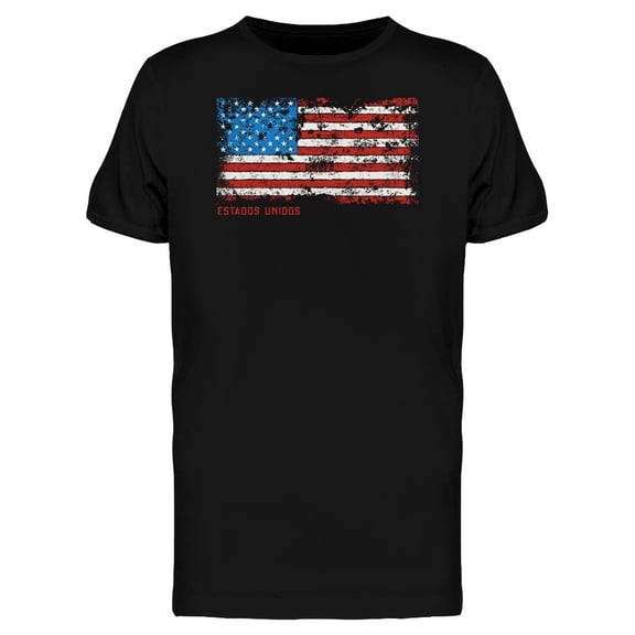 Estados Unidos Grunge Effect Tee Men's -Image by Shutterstock