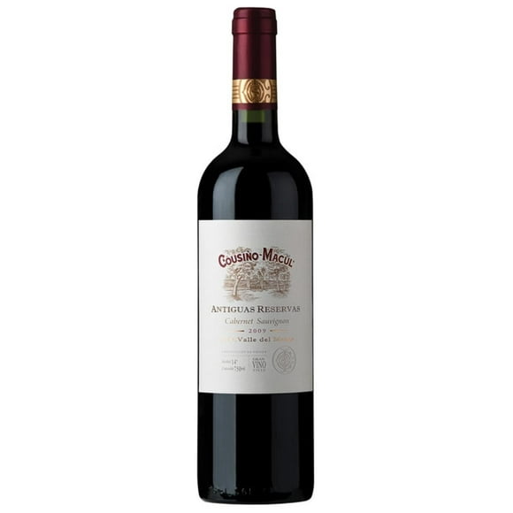Pack de 2 Vino Tinto Cousiño Macul Antiguas Reservas Cabernet Sauvignon 750 ml