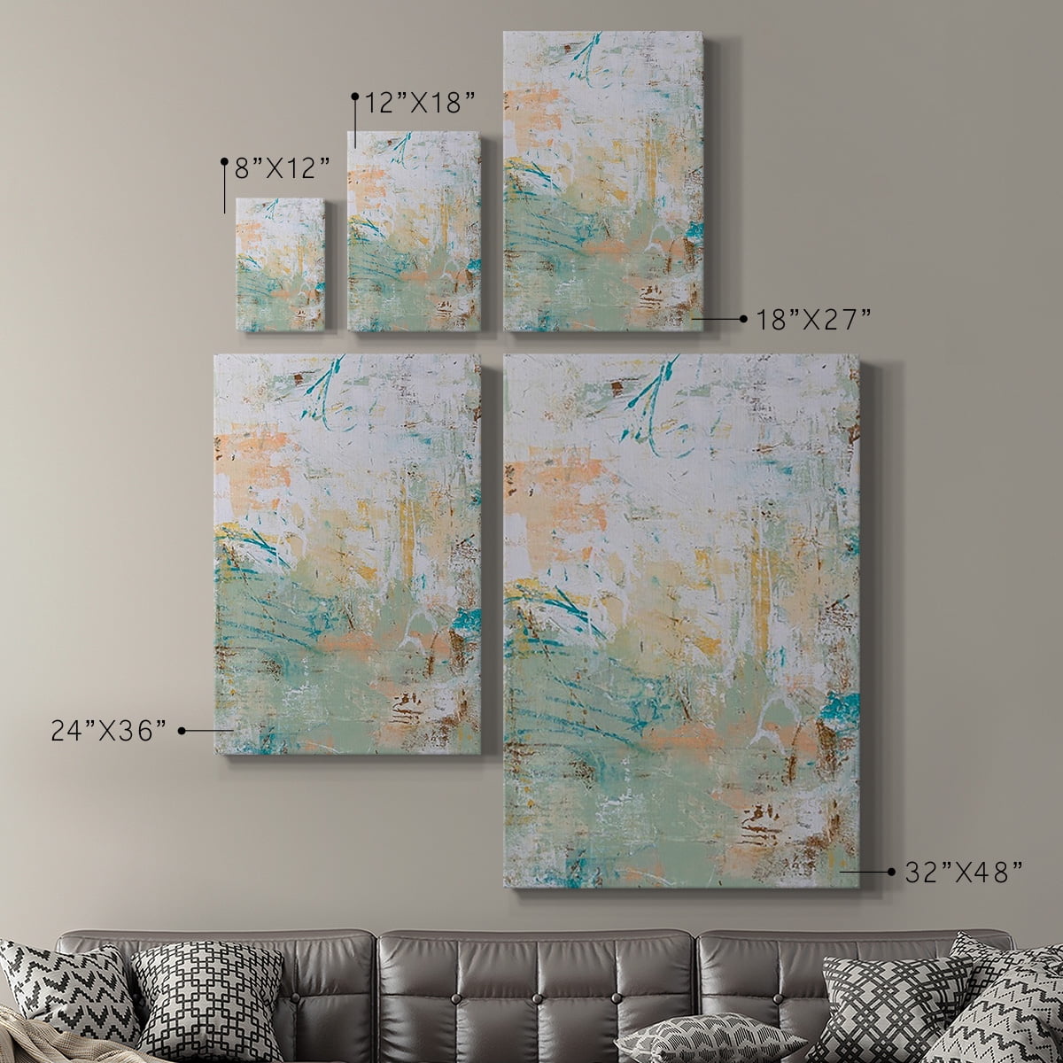 Island Jungle Premium Gallery Wrapped Canvas - Ready to Hang