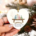 thumbnail image 1 of Adornos navideños de Chopper, vidrio marino en forma de corazón, decoración de la amistad, recuerdo de corazón de la amistad, adorno de corazón de la amistad para árbol de Navidad, adornos colgantes,, 1 of 6