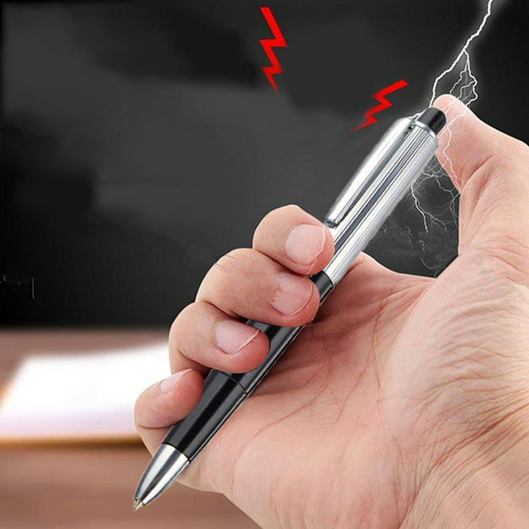 Electric Shock Pen – Funny Practical Joke Prank Novelty Toy April Fool Gag  Gift