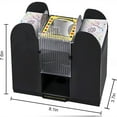 thumbnail image 3 of Barajadores de cartas TFixol Black 1-6 Deck, 3 of 7