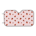 thumbnail image 6 of Honeii Strawberry Print Car Sunshade for Windshield,Car Cover Sunshade Protector,Foldable Front Window Sun Visor,Fits Cars, SUVs, Trucks, 6 of 6