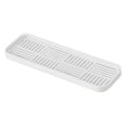 thumbnail image 1 of veasfak Detachable Drainer Shelf Cups Organizing Basket White Size S, 1 of 5