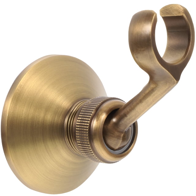 Soporte de cabezal de ducha de metal con base giratoria para rociador, soporte para cabezal de ducha de baño